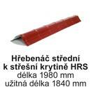 Hřebenáč střední HRS Accessories Polyestersat 25 (PE25) černá