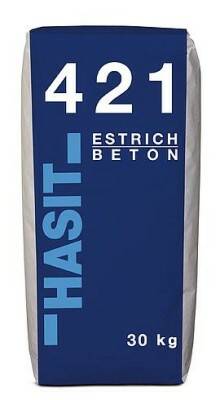 Potěr Estrich Beton Hasit 421, 0-4 mm – 30 kg