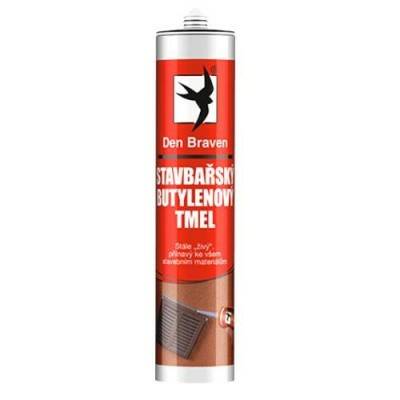 Tmel stavbařský butylenový Den Braven RL šedý – 310 ml