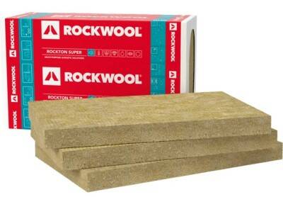 Izolace tepelná Rockwool Rockton Super 100 mm desky - 3,66 m²/bal