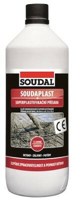 Přísada super plastifikační Soudal Soudaplast – 1 l